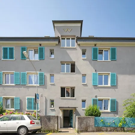 Lägenhet Comfortable In Oerlikon 20 Minutes Away From Airport Zürich