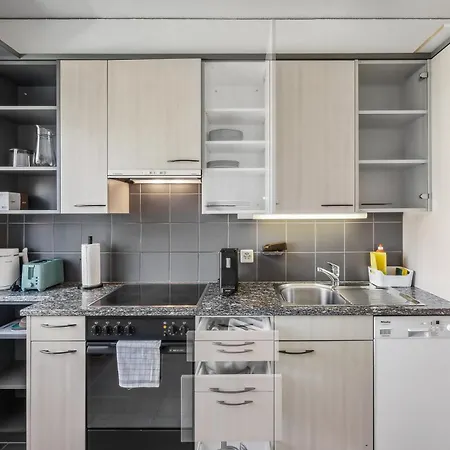 Lägenhet Comfortable In Oerlikon 20 Minutes Away From Airport