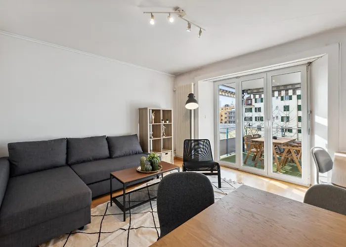 Lägenhet Comfortable In Oerlikon 20 Minutes Away From Airport *