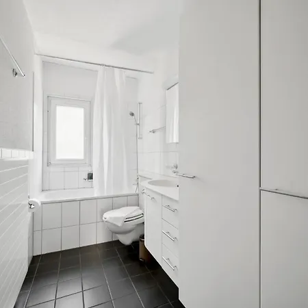 Comfortable In Oerlikon 20 Minutes Away From Airport Lägenhet